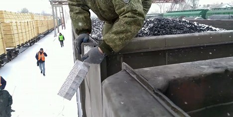В Пскове обнаружили контрабанду в вагонах с углем  – фото